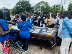 Campagne de sensibilisation des étudiants de l&rsquo;Université de Kinshasa